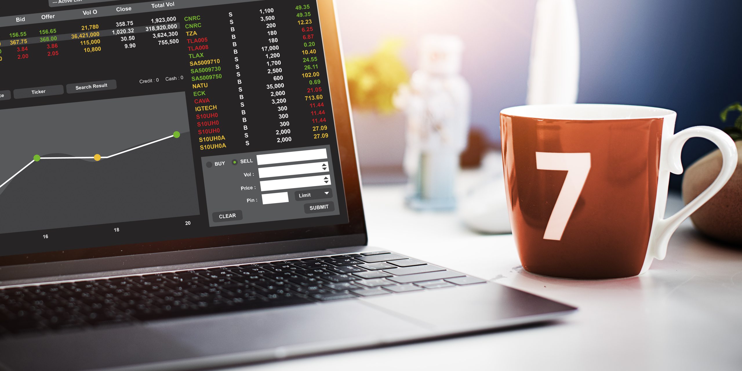 Deposits and withdrawals